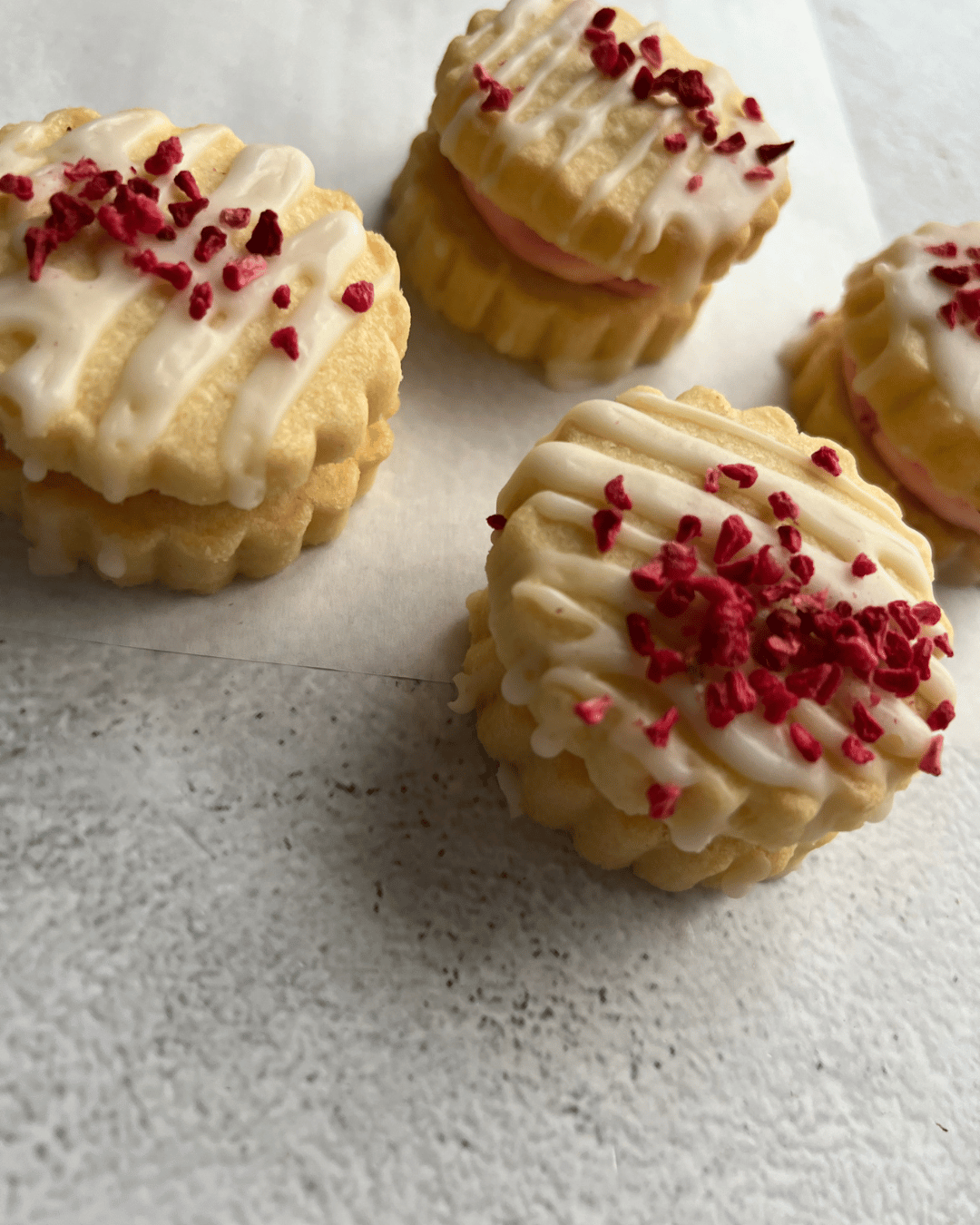 Pack of 4 Mini Cranachan Biscuits (Linlithgow)