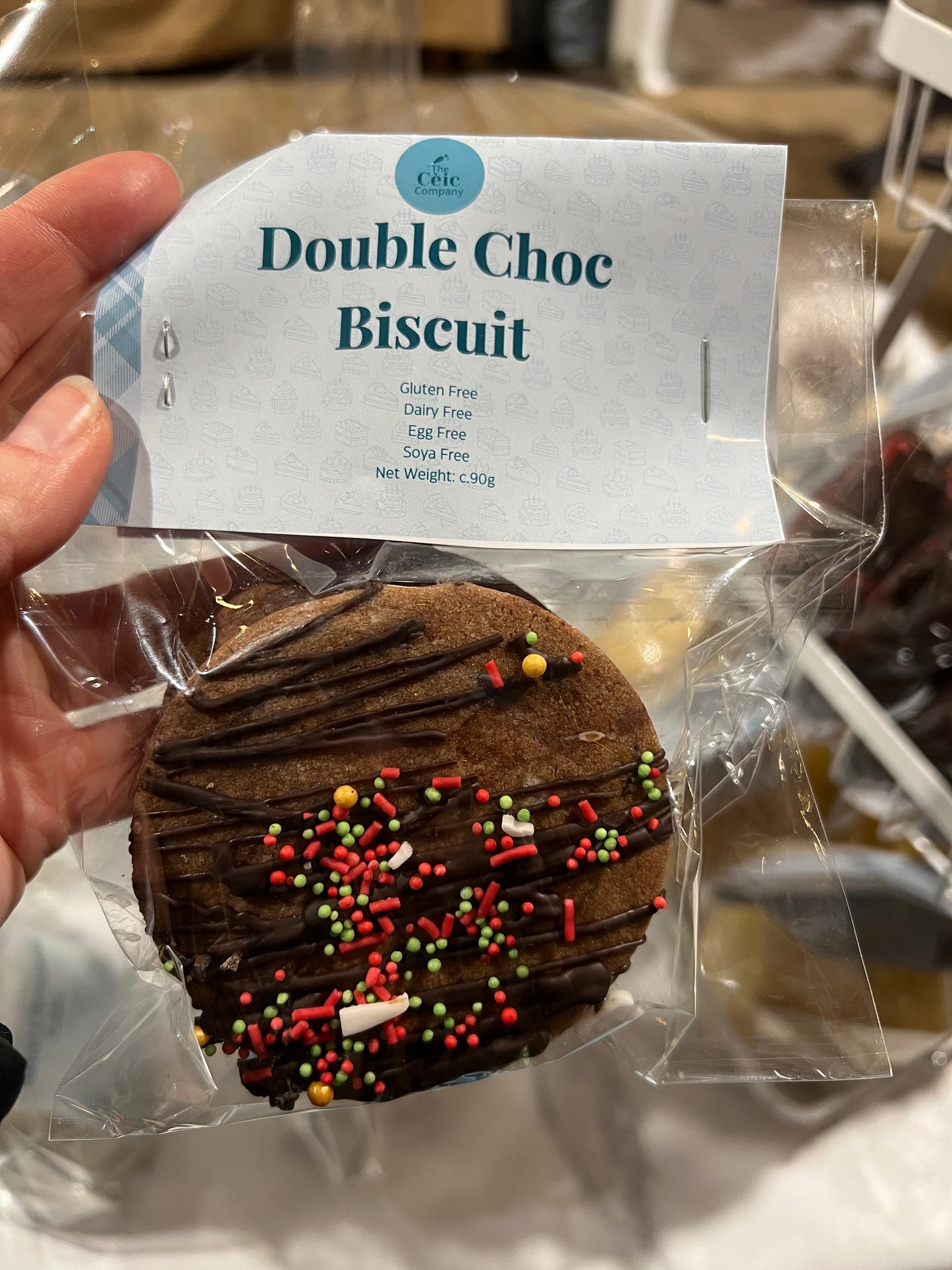 Double Choc Biscuit