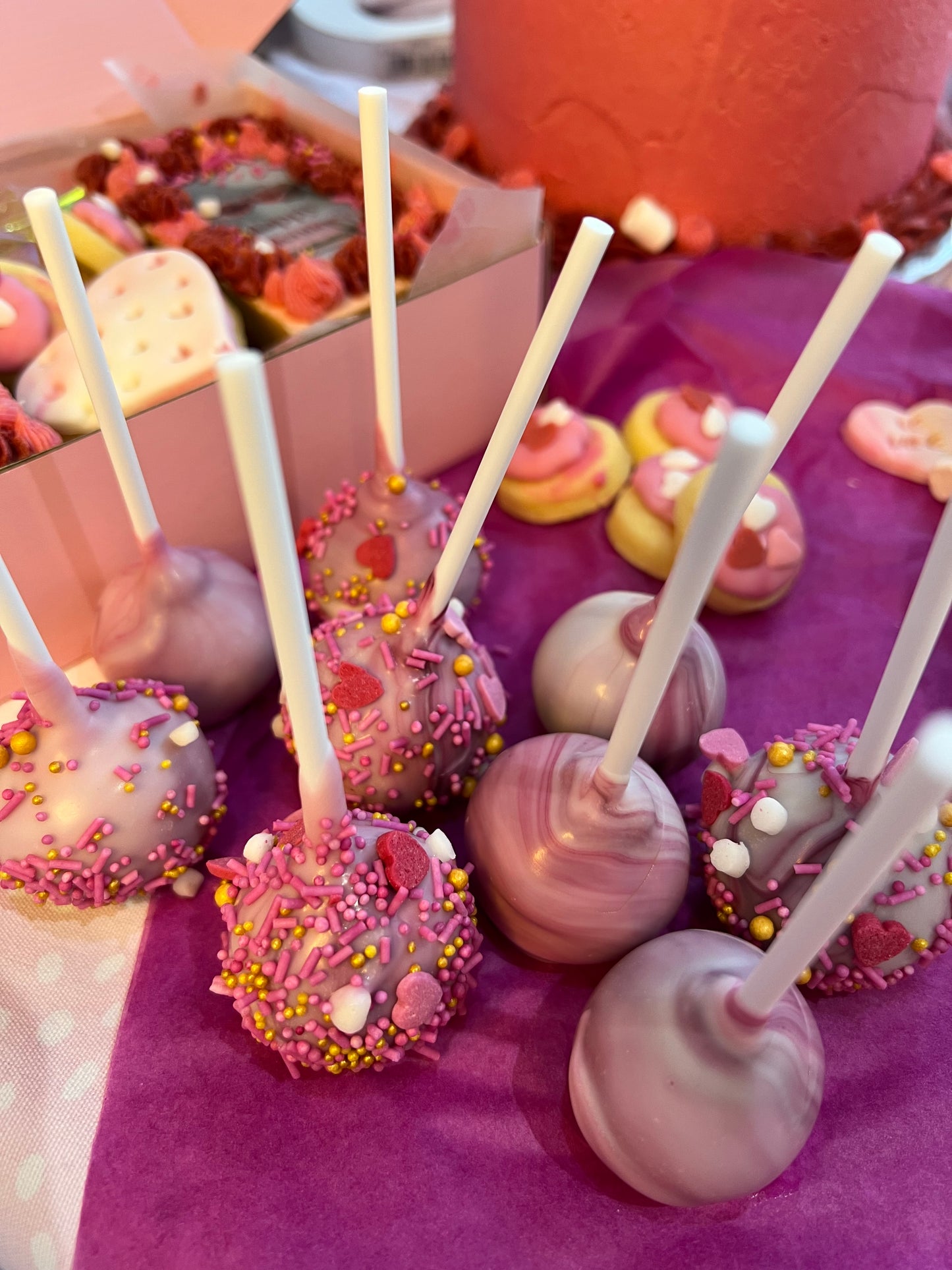 Valentine Cake Pops