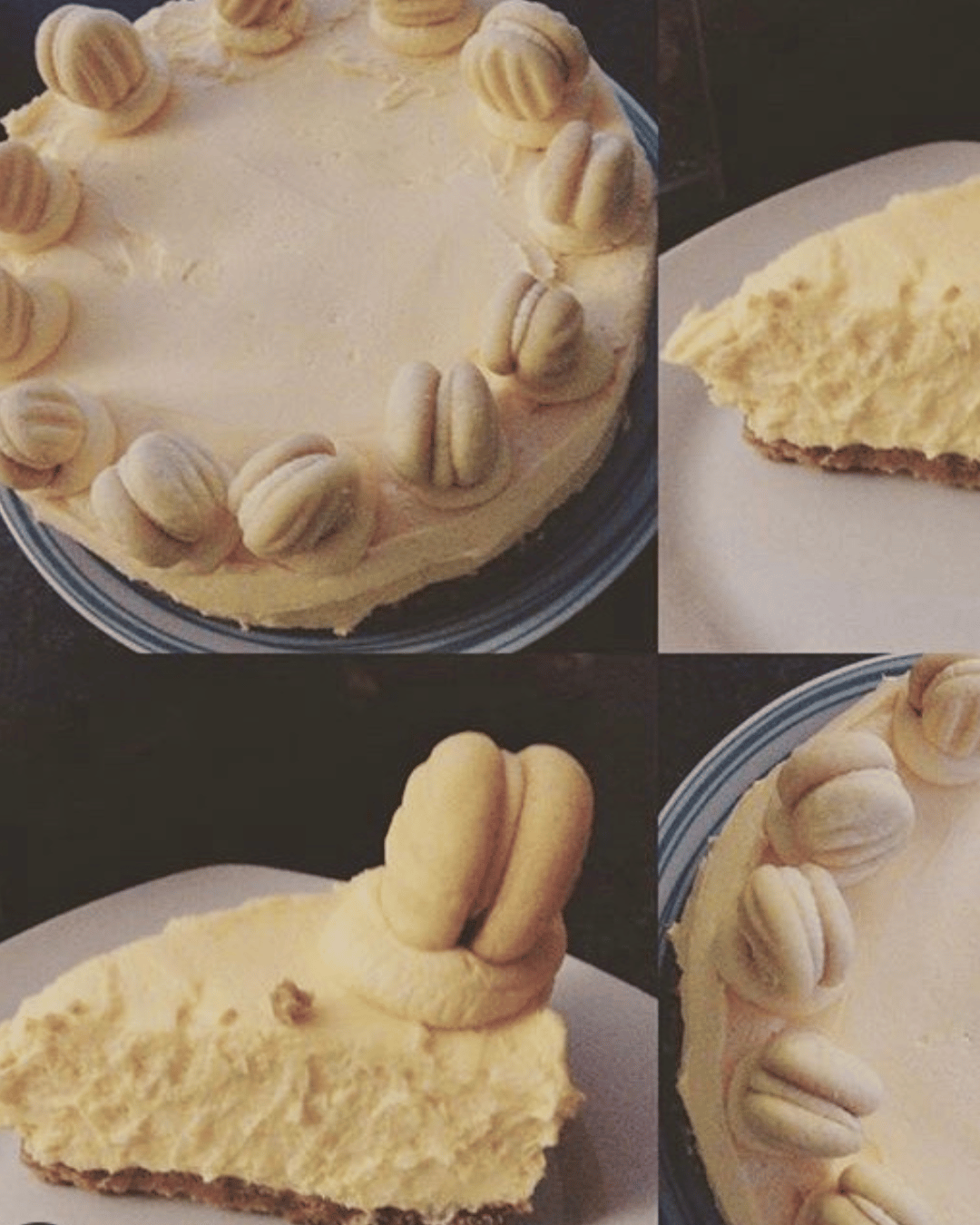 Custard Cream Cheesecake - Individual- (Linlithgow)