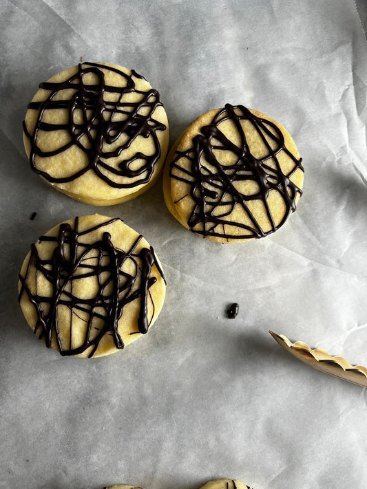 Choc and Vanilla Biscuit